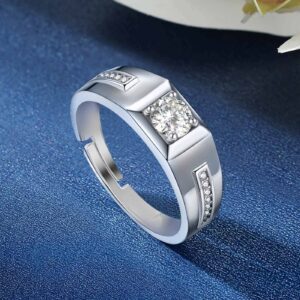 beautyfull boy ring solitare 925